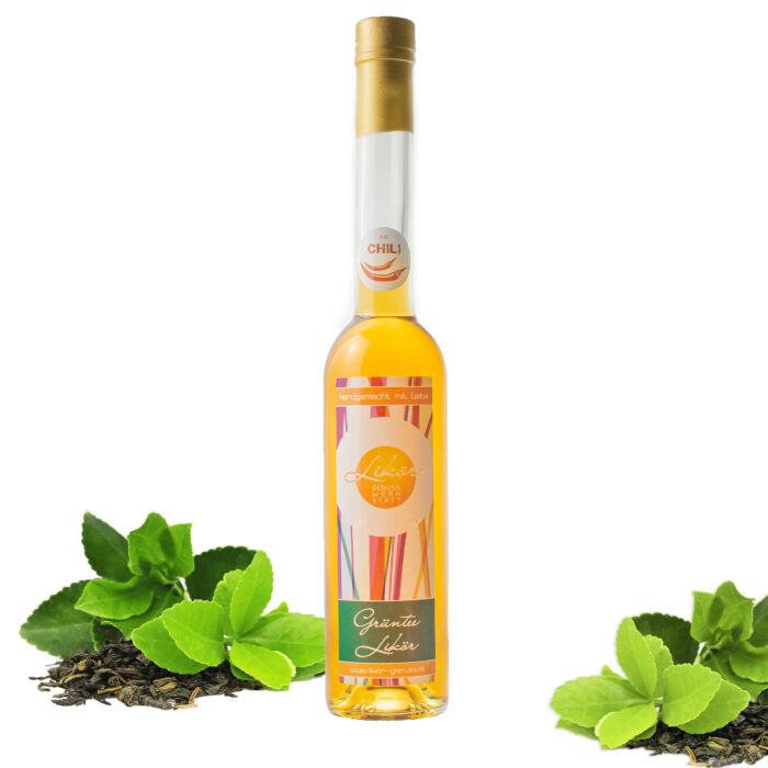 Grüntee-Chili Likör - 30,40 % vol. – Bild 5