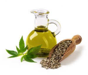 Hemp oil n a glass jar Unsere Besten mit Safran